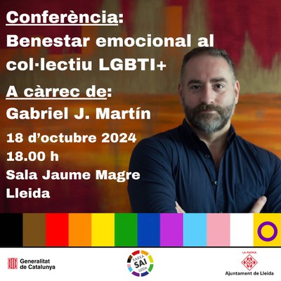 <bound method DexterityContent.Title of <NewsItem at /fs-paeria/paeria/es/actualidad/noticias/conferencia-sobre-el-bienestar-emocional-en-el-colectivo-lgbti>>.