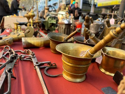 El mercado de la Rambla abre este domingo, con sus paradas habituales..