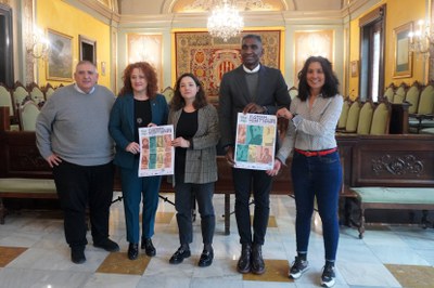 Presentación en la Paeria de la IV Jornada Comunicación, Mujer y Deporte..