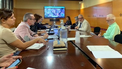 La reunión del comité estratégico de la vivienda ha tenido lugar esta mañana en la Paeria.