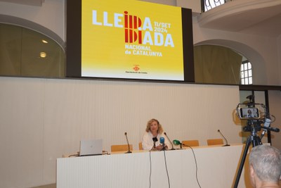 La concejala de Cultura, Pilar Bosch, ha presentado los actos en una rueda de prensa.